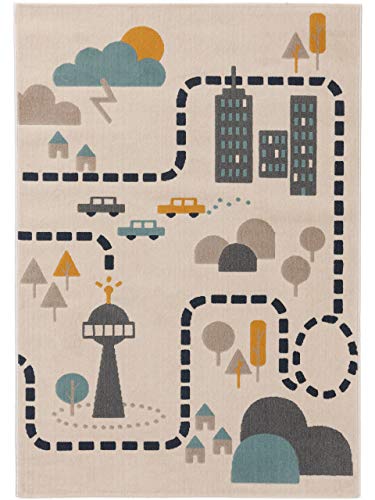 benuta Teppich, Polypropylen, Beige, 160x230 cm