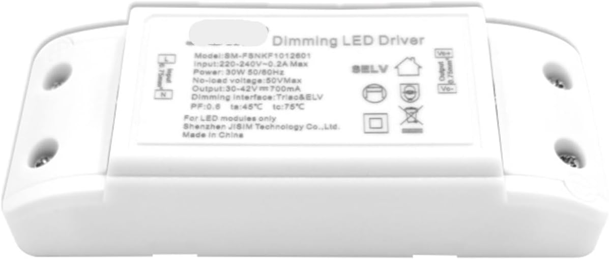 Thyristor dimming Power Supply Matching 36v30w Downlight Spotlight dimming Power Supply deep dimming Driver
