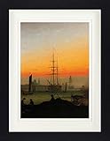 1art1 Caspar David Friedrich Poster Greifswalder Hafen, 