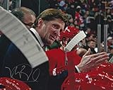 Autographed Mike Babcock Detroit Red Wings 8x10 Photo W/coa
