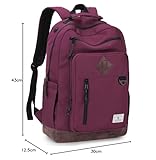 VX VONXURY School Backpack,15.6 inch Laptop Backpack for Men Water Resistant Lightweight Book Backpack Women Teens College Work - Image 8