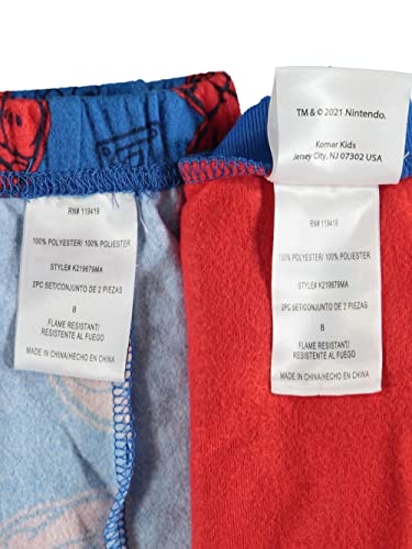 Komar Kids Boy's Super Mario Fleece Two-Piece Set (Little Kids/Big Kids)3