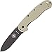 ESEE BRK Designed Avispa Framelock Tan/Black D2 BRK1302DTB