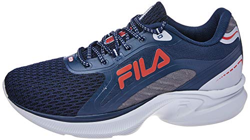 Tênis Racer Frame, Fila, Masculino, Marinho/Vermelho/Prata, 42