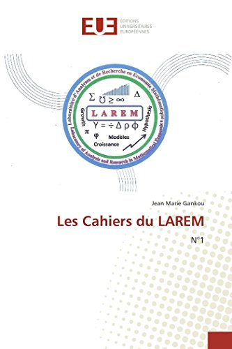 Les Cahiers du LAREM: N°1