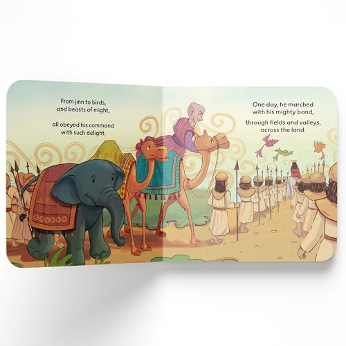Image of First Quran Stories: Prophet Sulaiman (PBUH) and the Ant: An Illustrated Story Book for Kids About Prophet | Inspirational Islamic Story | Teaches About Kindness, Respect & Wisdom | Ages 5+ [Select Learning]