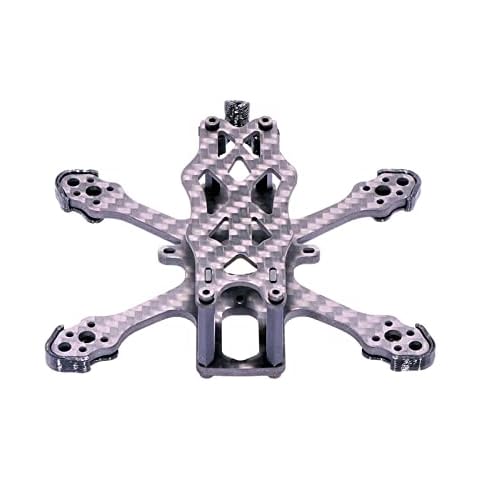 DKNTZO 2 inch Racing FPV Drone Frame kit, for APEX 2 Carbon Fiber FPV Frame Kit 2 inch RC Drone FPV Racing Quadcopter Support for Caddx Polar/for Nebula Nano 1103 1104 1106 1203 1204 Brushless Motor Cover