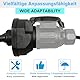 CXTM 13 Polig Anhänger Steckdose Set,mit Montagezubehör,12V Wasserdicht 13-pol Anhänger Stecker und Steckdose Nach ISO 1724,für Anhänger Wohnwagen RV,AHK Adapter (Steckdose)