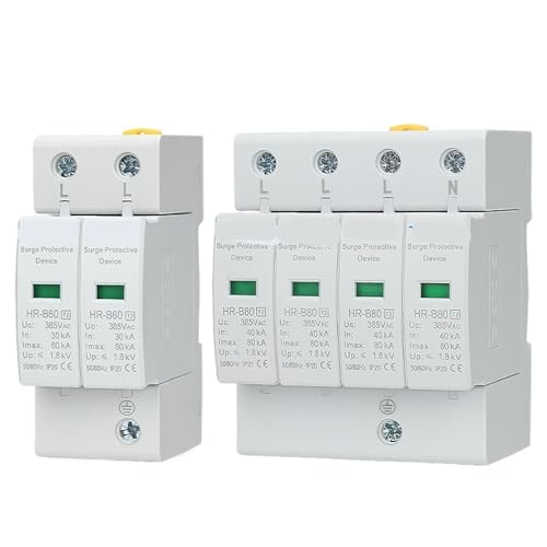 Parafoudre domestique 4P AC385V protégez vos appareils contre la foudre 100KA - 2