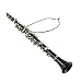 Miniature Clarinet Musical Instrument Realistic Ornament