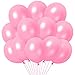 100pcs Palloncini Rosa Lattice per Festa, Compleanno, Matrimonio Anniversario, Battesimo Bambina, Prima Comunione Bambina, Happy Birthday, Laurea Decorativi