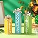 Seeloowy 3 Pcs Hello Sweet Summer Table Block Signs Rustic Farmhouse Wood Lemon Centerpiece Blue Yellow Green Hello Summer Decorations for Tiered Tray Decor Home Office Kitchen Mantel Shelf Indoor