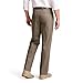 Dockers Men's Classic Fit Signature Khaki Lux Cotton Stretch Pants - Pleated (Regular and Big & Tall), Dark Pebble, 32W x 30L