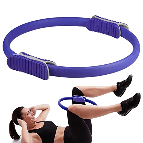 GIMOCOOL Anneau de Cercle de Pilates, Anneau d'entraînement Portable, Équipement de Pilates pour la Maison Efficace pour renforcer Les Muscles intérieurs et extérieurs des Cuisses et améliorer la