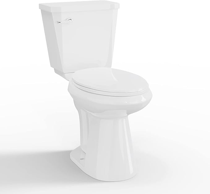 17” Tall Toilet Elongated High Toilets Extra Tall Toilet with 1.28 GPF