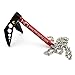 Hot Racing ACC838F01 1/10 Scale Portable Fold Up Winch Anchor Black/Red