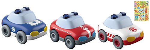 HABA Kullerbü – Fridos Feuerwehrauto Mit Kugelbahn-Charakterkugel