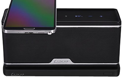 Thermaltake Luxa2 Groovy W - Altoparlante senza fili Bluetooth con NFC e stazione di ricarica wireless