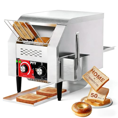 PYY Commercial Toaster Conveyor – 50pcs/Hour