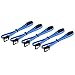 Price comparison product image Mudder 5 Pack 18 Inch SATA III 6.0 Gbps Cable (Blue)