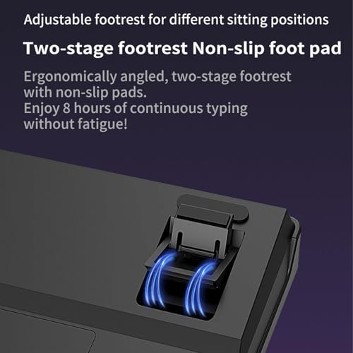 Zunate Kabelgebundener Mechanischer Ziffernblock mit 34 Tasten, Externer USB-C-Ziffernblock mit RGB-Hintergrundbeleuchtung, Unterstützt Richtungs- und Tastenkombinationen Sowie Zahlen für (Black)