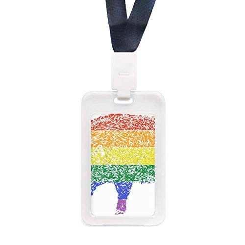 Protège-carte cochon lesbien transparent idéal au quotidien pour pass et badges
