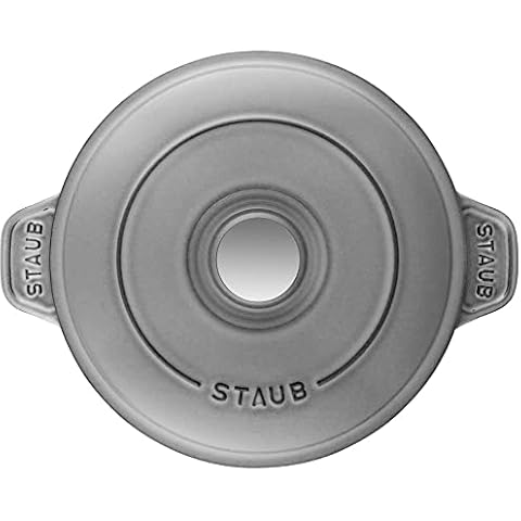 Staub Auflaufform, rund grafitgrau Cover