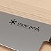 Snow Peak Cutting Board and Knife Set, Chopping Block, Foldable, Natural Birch Wood, Stainless Steel Knife, Camping, Picnic, Large