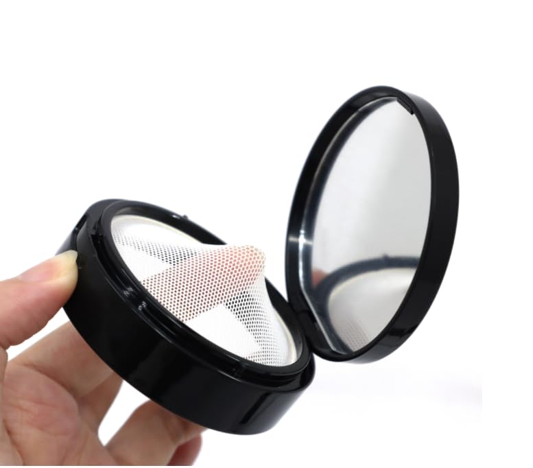 Capacity 20 ml(0.68oz) Empty Reusable Plastic Loose Powder Compact Container Plastic Cosmetic Jars Travel Containers Refillable Powder Bottle Box Makeup Powder Holder with Sifter and Lid4