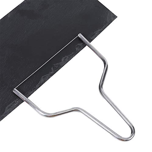 ACKEIVTO Cheese Lyre, Cheese Slicer, Stainless Steel Cheese Slicers with Wire, Handheld Butter Cutter Tools for Soft Hard Block Cheese