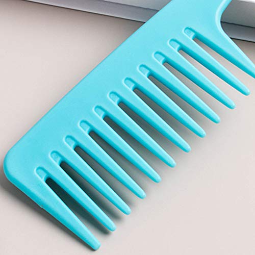 Peine Desenredante de Dientes Anchos Azul miniatura 2