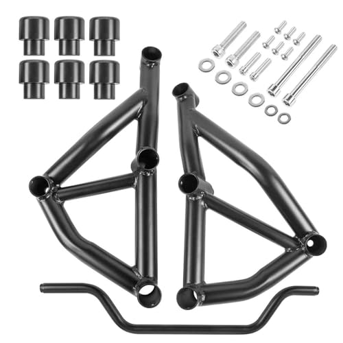 クラッシュバー エンジンガードバンパー フレームバンパー バイク用落下防止バンパー に適合するMT09 MT09 SP 2021 2022 2023用