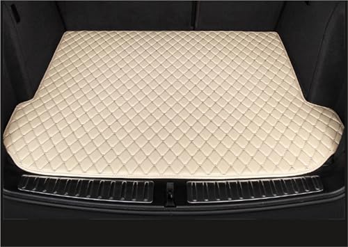 Doublure de coffre pour Mazda 2 2007-2012 : tapis beige haute résistance