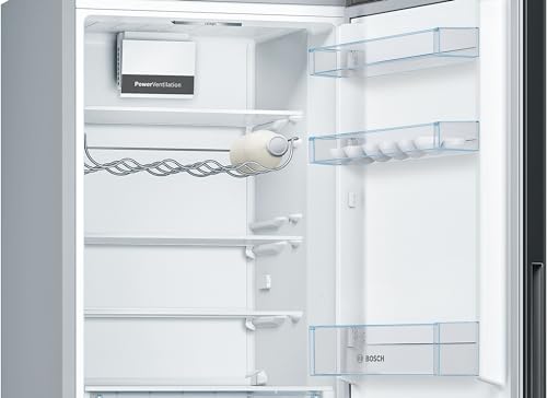 Bosch KGV36VBEAS, Série 4, Réfrigérateur congélateur, Pose libre, 186 x 60 cm, 214 L / 94 L, Noir – Image 4