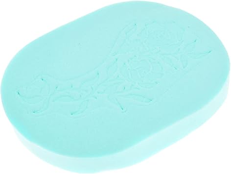 Ruilogod Sky Blue Oval Sponge Makeup Facial Cleaning Powder Puff id 316 eff 923 dc9 1dd