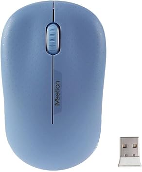 Meetion | R545 | Mavi | Kablosuz Mouse | 2.4G Wireless | Sessiz Tıklama | 1600 DPI | Ergonomik Tasarım