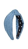 Lele Sadoughi Women's Denim Headband, Light Denim, Blue, One Size