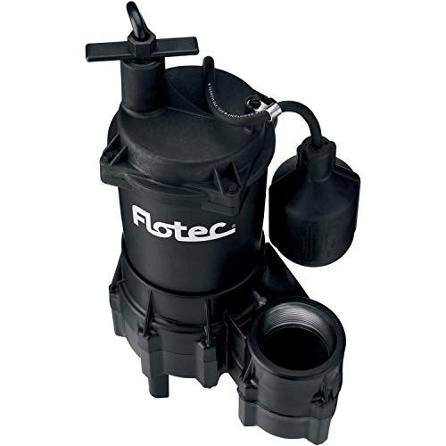 Pentair Flotec FPSE3200A Thermoplastic Sewage Pump 4/10 HP