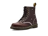Dr. Martens, Women's, 1460 Pascal Flower, Dark Brown, 8, Medium