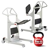 Molift Transfer Pro – Manual Sit to Stand Lift for Elderly and Disabled – Patient Lift with 440 lbs Capacity – Seated Transfer Assist Ideal for Rehabilitation, Hospitals, Nursing Homes & Home Care