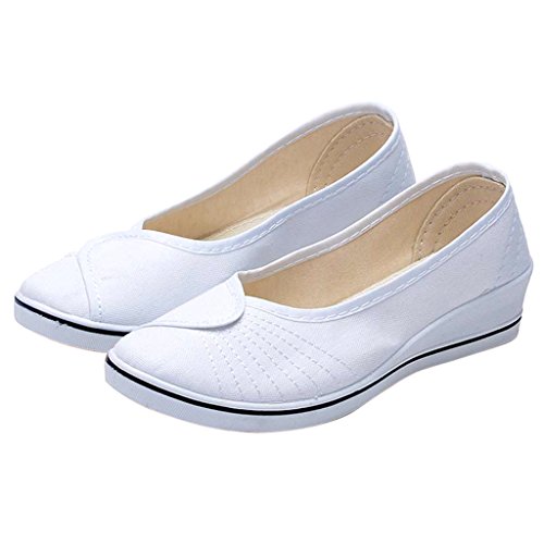Dear Time Women Canvas Slip On Flats Shoe