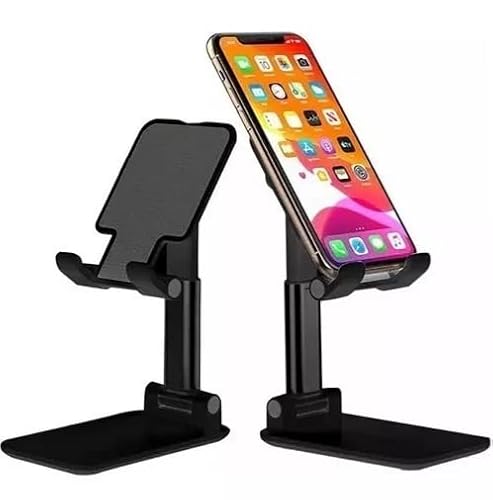 Suporte de Mesa para Celular - Ajustável e Articulado - Minha Loja CCA (Preto)