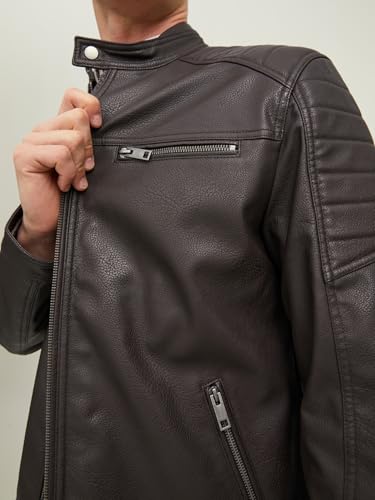 Image of JACK & JONES Male Faux Suede Jacket Faux Suede Jacket