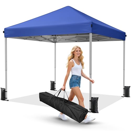 Driftalia 10x10 Pop Up Canopy Tent, Instant Setup Portable