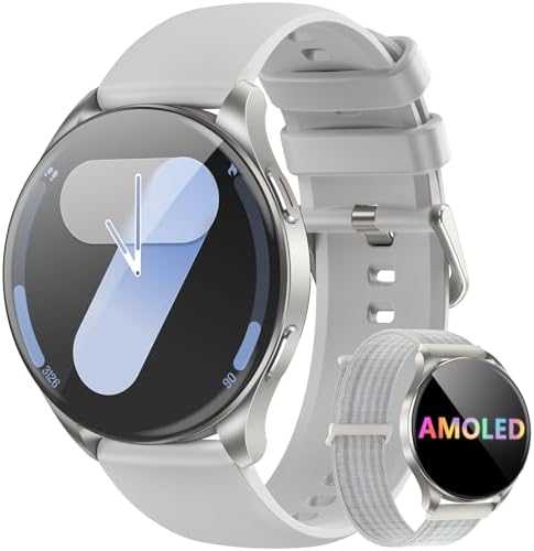 Smartwatch Redondo AMOLED 1.43" - Relógio Inteligente com Chamada...