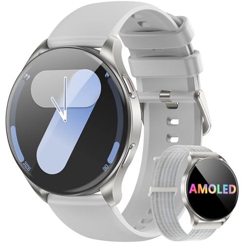 Smartwatch Redondo AMOLED 1.43" - Relógio Inteligente com Chamada...