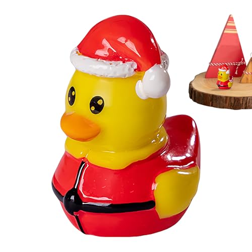 Small Ducks | ホリデーミニ樹脂ダックス | 動物 置物 オーナメント 休日 パーティー 景品 | パーティー ランドスケープ 用