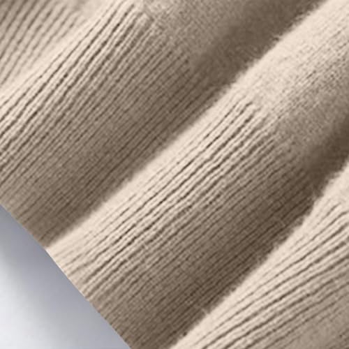 Girls V Neck Knit Sweater Plush Long Sleeve Pullover Sweater Soft Oversized Fall Warm Casual Knit Tops for Kids3