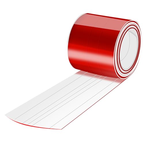 5 Pack 5 Inches Wide Keel Protector Keel Guards for Fiberglass Boat and Aluminum Boats & Kayak Cover Keel Protectors Including Sandpaper, Random Color Gloves, Scraper (White)