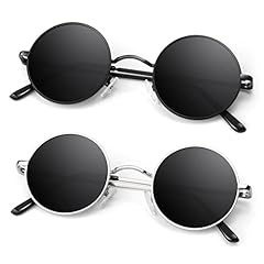 B3- Black Frame Black Lens + Silvery Frame Black Lens